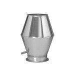 Stainless Steel Jet Cowl Ventilation Outlet - 500mm
