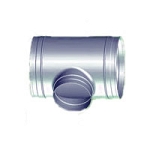 Stainless Steel Ducting T Piece - 150mm