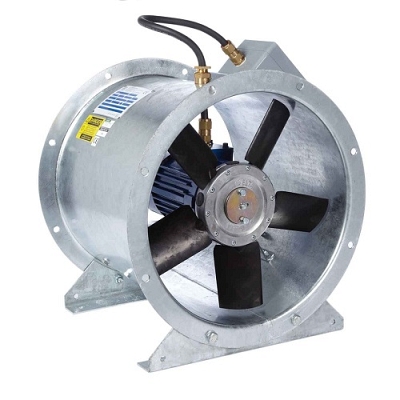Revolution SLCX ATEX Long Cased Axial Flow Fan SLCX355/4-3 Three Phase 1